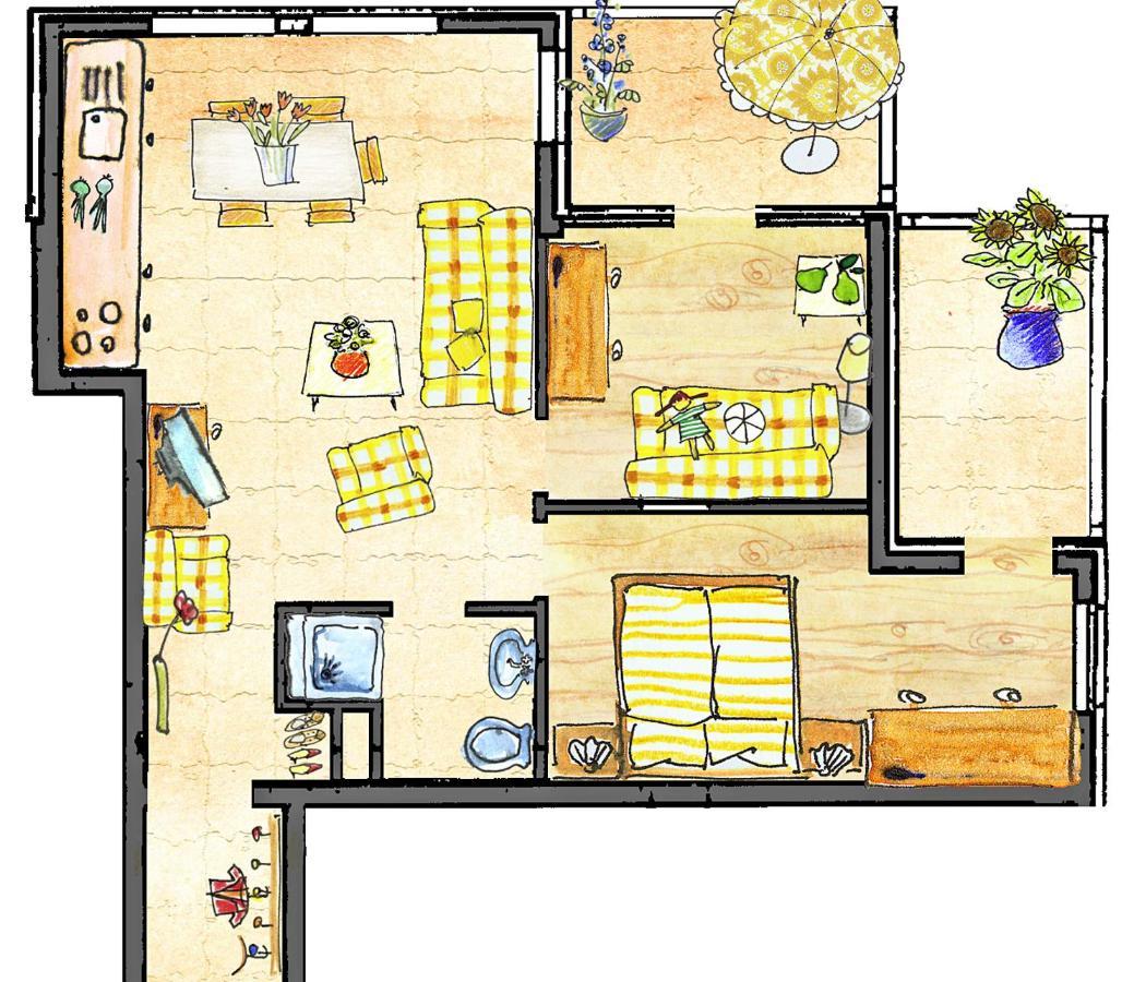בינץ "Villa Laetitia" - Wg 15 - Zentral, Strandnah, 2 Balkone מראה חיצוני תמונה